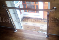 Ограждение на окна из нержавеющей стали в Уфе. Готовые проекты ПерилаГлавСнаб - фото 13