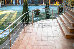 Перила и ограждения для террас в Уфе. Готовые проекты ПерилаГлавСнаб - фото 25