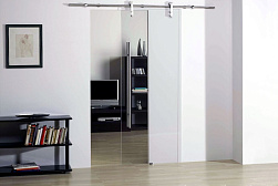 Раздвижные стеклянные двери в Уфе. Готовые проекты ПерилаГлавСнаб - фото 1