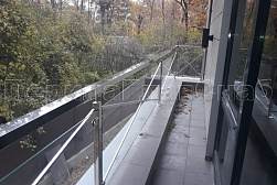 Ограждения для кровли из нержавеющей стали в Уфе. Готовые проекты ПерилаГлавСнаб - фото 1