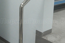 Ограждения и перила без ригелей из нержавеющей стали (без заполнения) в Уфе. Готовые проекты ПерилаГлавСнаб - фото 3