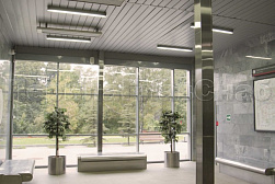 Облицовка колонн нержавеющей сталью в Уфе. Готовые проекты ПерилаГлавСнаб - фото 5