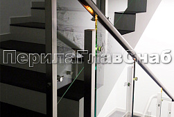 Ограждения для лестниц в Уфе. Готовые проекты ПерилаГлавСнаб - фото 7