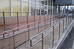 Поручни для инвалидов из нержавеющей стали в Уфе. Готовые проекты ПерилаГлавСнаб - фото 22