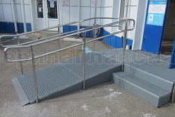 Поручни для инвалидов из нержавеющей стали в Уфе. Готовые проекты ПерилаГлавСнаб - фото 9