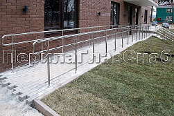 Хромированные перила в Уфе. Готовые проекты ПерилаГлавСнаб - фото 4