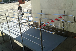 Поручни для инвалидов из нержавеющей стали в Уфе. Готовые проекты ПерилаГлавСнаб - фото 7