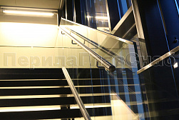 Стеклянные ограждения для торговых  и бизнес центров в Уфе. Готовые проекты ПерилаГлавСнаб - фото 22