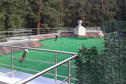 Ограждения для кровли из нержавеющей стали в Уфе. Готовые проекты ПерилаГлавСнаб - фото 2