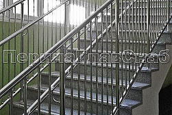 Хромированные перила в Уфе. Готовые проекты ПерилаГлавСнаб - фото 6