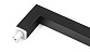 Ручка-скоба 171х20х20 мм, нержавеющая сталь AISI 304, черная t667 Bl