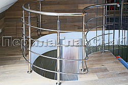 Четырёх и многоригельные перила и ограждения в Уфе. Готовые проекты ПерилаГлавСнаб - фото 13