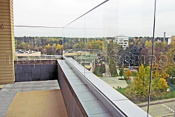 Стеклянные перила для балконов в Уфе. Готовые проекты ПерилаГлавСнаб - фото 30