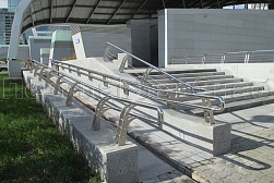 Поручни для инвалидов из нержавеющей стали в Уфе. Готовые проекты ПерилаГлавСнаб - фото 8