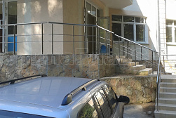 Перила и ограждения из нержавеющей стали с двумя ригелями в Уфе. Готовые проекты ПерилаГлавСнаб - фото 5