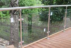 Ограждения для террас в Уфе. Готовые проекты ПерилаГлавСнаб - фото 7