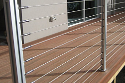 Тросовые ограждения в Уфе. Готовые проекты ПерилаГлавСнаб - фото 2