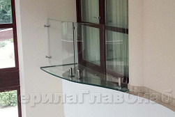 Стеклянные перила для балконов в Уфе. Готовые проекты ПерилаГлавСнаб - фото 18