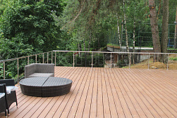 Ограждения для террас в Уфе. Готовые проекты ПерилаГлавСнаб - фото 6