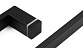 Ручка полотенцесушитель 25*10*200*450, черная t625 Bl