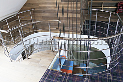 Четырёх и многоригельные перила и ограждения в Уфе. Готовые проекты ПерилаГлавСнаб - фото 12